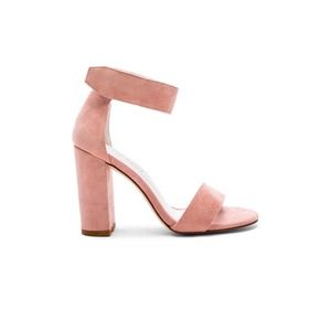 Jeffrey Campbell Lindsay Heels in Light Pink Suede Size 8